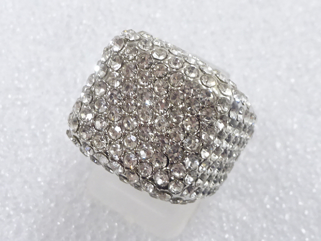 CRYSTAL FASHION RING / JP SIZE 15.5